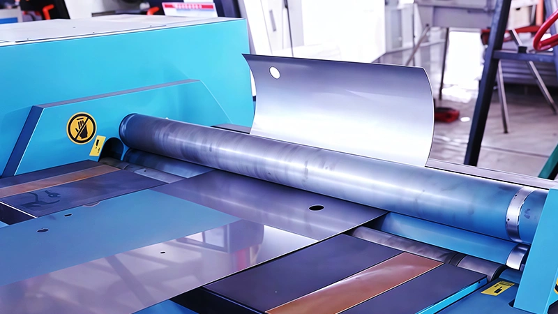 Taller de fabricación de tanques de agua para enfriadores - Curvadora CNC de placas
