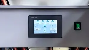Instalación de la pantalla táctil del enfriador industrial