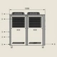 Enfriador industrial refrigerado por aire - 29.5 kW, ICA-10