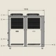 Enfriador industrial refrigerado por aire - 35 kW, ICA-12