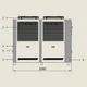 Enfriador industrial refrigerado por aire - 69 kW, ICA-25