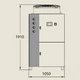 Enfriador industrial refrigerado por aire - 86 kW, ICA-30
