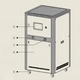 Enfriador industrial refrigerado por agua - 19.6 kW, ICW-6